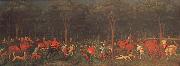 unknow artist The Hunt of all 15th-century Spain oil painting reproduction